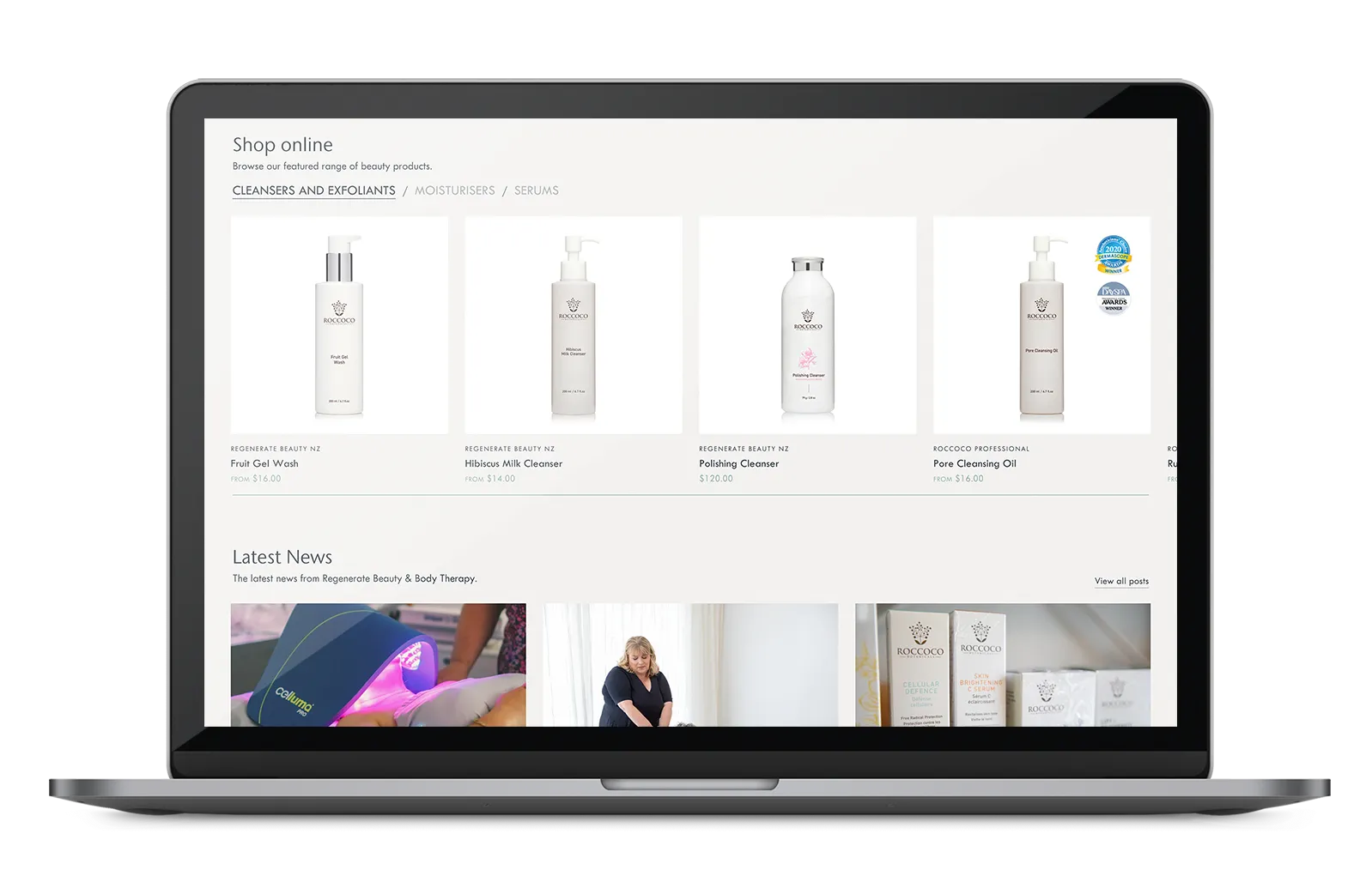 Regenerate Website