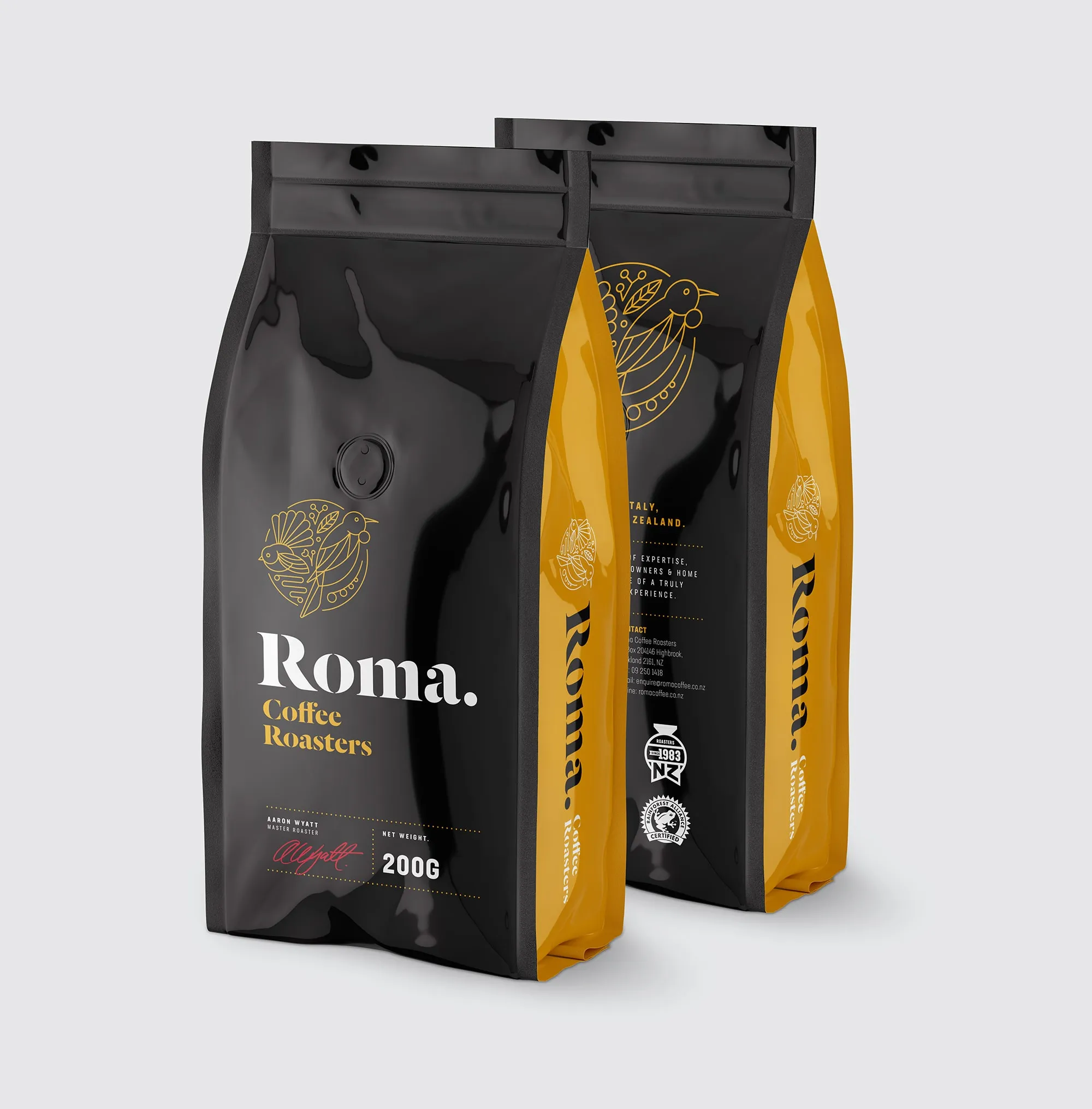 Roma Coffee bags