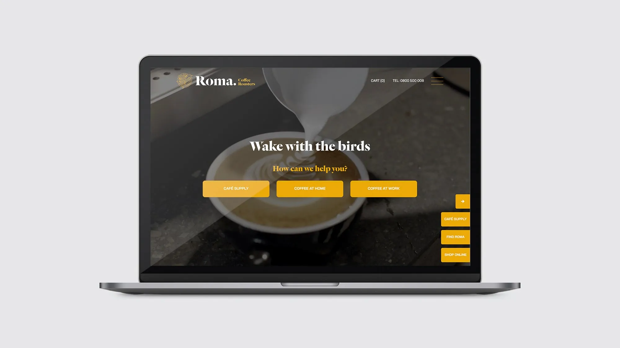 Roma Coffee Website
