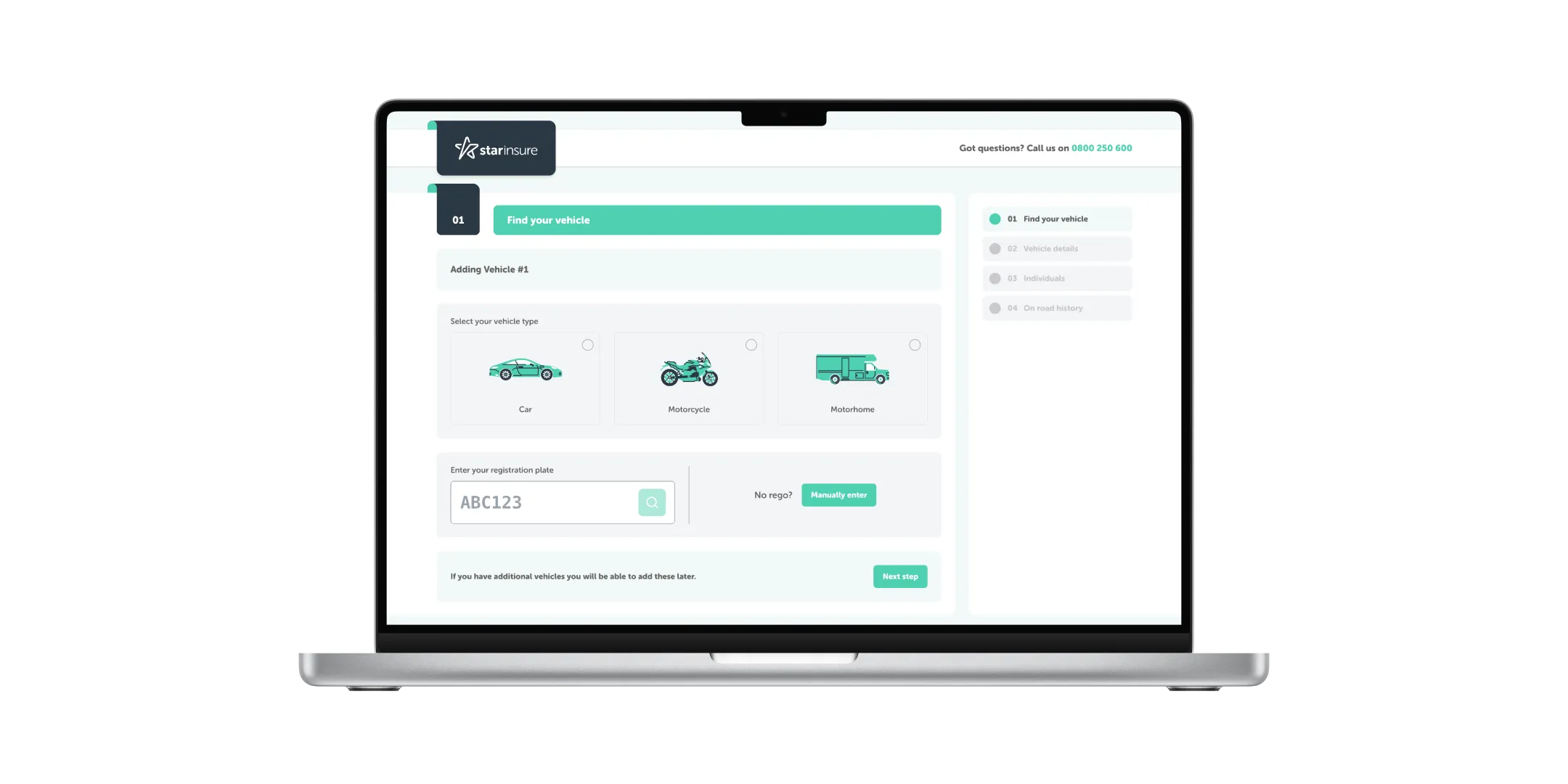 Star Insure web development