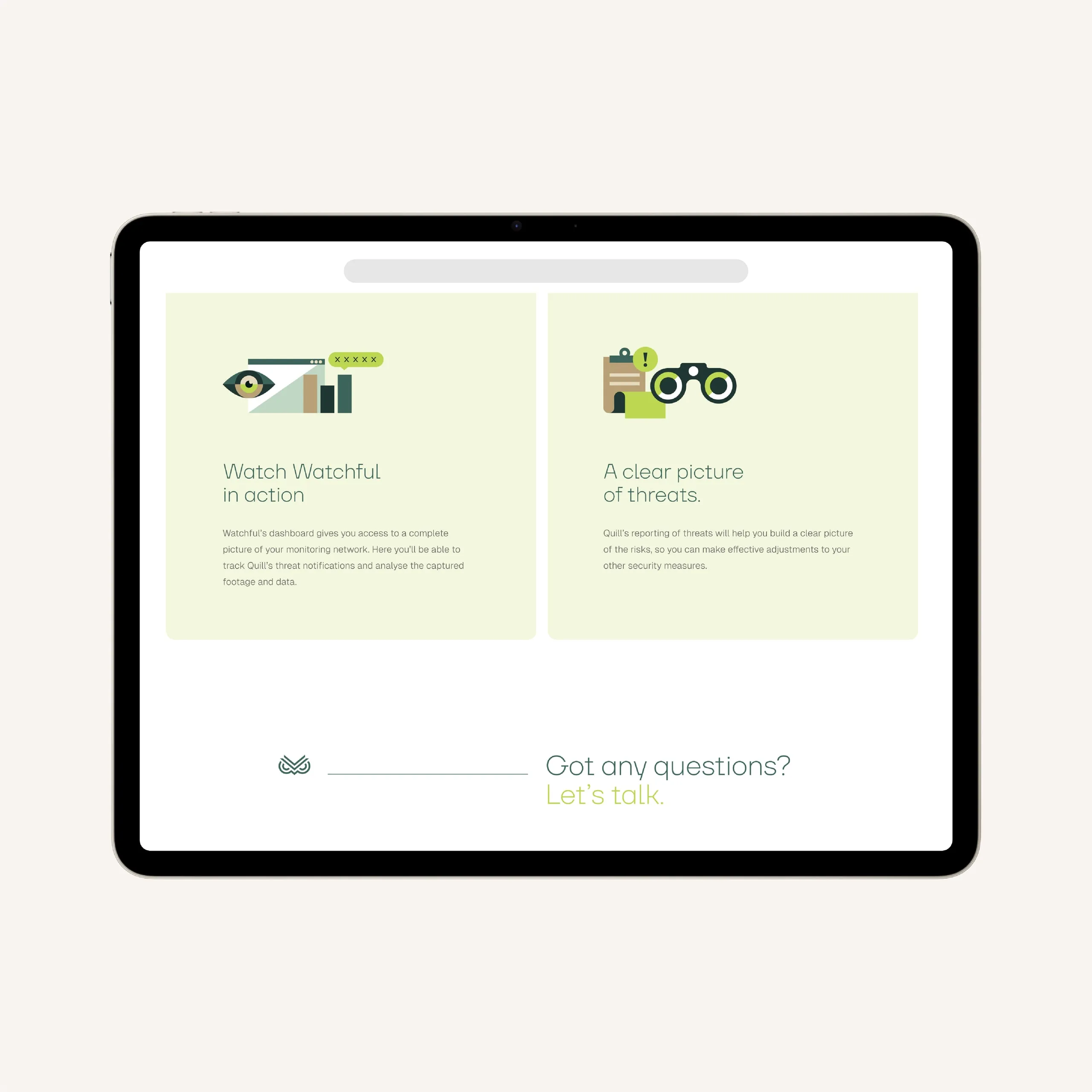 Watchful website